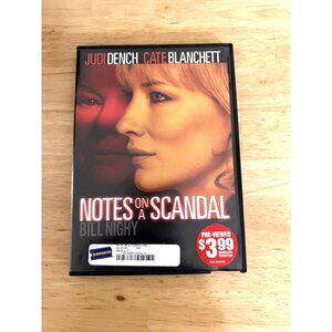 Notes On A Scandal 2006 DVD Judi Dench Cate Blanchett Bill Nighy Drama Pre-Owned
